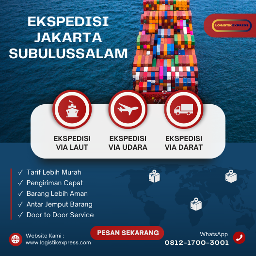 Ekspedisi Jakarta Subulussalam