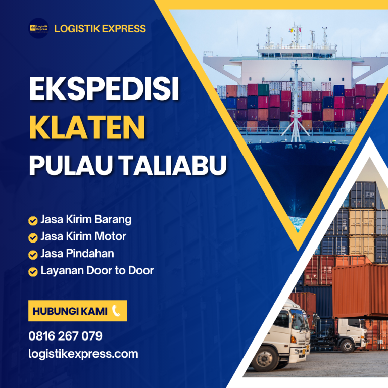 Ekspedisi Klaten Pulau Taliabu